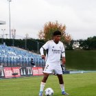 Cristian David Perea Caijao en Valdebebas.