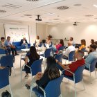 Participantes Agroateneo bajo el título \'La gestión del talento en el sector hortofrutícola y la industria auxiliar\'.