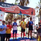 El podio general masculino.