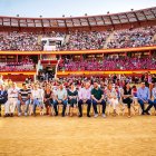 La plaza de toros se llenó para recibir la clausura de la escuela que reúne a más de 1000 jugadores.