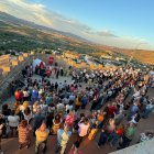 Parte de la recreación vivida el pasado fin de semana en Serón.