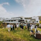 Un momento de la fiesta de inauguración.