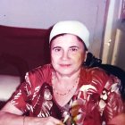 Rosa posando en aquellos tiempos tan felices.