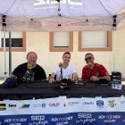 José y Jesús Torres, los hermanos Torres, junto a Fran García una entrevista en la radio de Cadena SER.