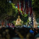 La Virgen del Mar, en la procesión de este 2024.