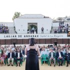 El acto de inauguración de la plaza de toros de Laujar de Andarax reunió a muchos vecinos.