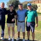 Los sobrinos de Mendoza, Begoña y Manuel Martín, también quisieron participar en el evento.