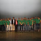 Foto de familia del Unicaja Almería.