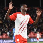 Umar Sadiq fue el hombre de la noche en el Almería.
