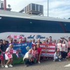 La afición del Almería sigue llenando autocares para viajar a Cartagena el próximo sábado.