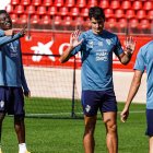Radovanovic volvió a ejercitarse con el grupo y estará disponible para el partido del sábado en Cartagena.