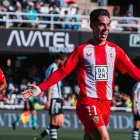 Sergio Arribas fue el mejor de la primera mitad más allá del gol que abría el marcador frente al Cartagena.