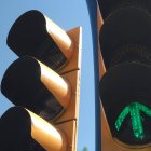 Imagen de archivo de un semáforo.