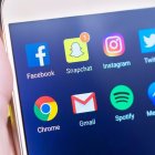 Iconos de varias redes sociales.