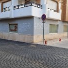 Pintadas con las que ha amanecido la sede del PSOE en El Ejido.