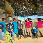 Junta de Volvet, Avamur, Paco y uno de los ejemplares de la vaca de la Vega.