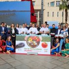 Foto de familia en el acto de cierre de la campaña ‘De la Naturaleza al Plato’.