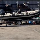 Desmantelada una base logística para narcolanchas en Murcia y Almería.