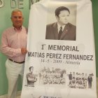 Paquitico siempre implicado en recordar el legado del inolvidable Matías Pérez.