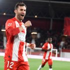 Leo Baptistao fue protagonista del gol 35 de la temporada y que mete al Almería en ascenso directo.