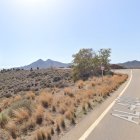 Carretera en la que ha tenido lugar el accidente en el municipio de Níjar.