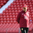 Pepe Mel en su etapa en el Almería.