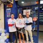 Alegría en la calle Doctor Barraquer de Almería capital donde se ha vendido una serie del tercer premio.
