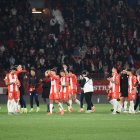 Los profesionales del Almería saben que volverán a Primera en unos meses.