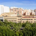 Imagen aérea del colegio de las Jesuitinas.