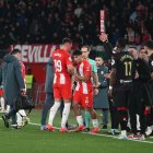 Rachad entrando al partido de Copa del Rey frente al Sevilla: su última aparición.