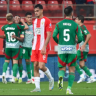 Myrto Uzuni llegó a marcar un gol en el templo de Luis Suárez esta Liga.