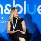 Mabel Sáez durante la celebración del Sun&Blue Congress el pasado noviembre en El Toyo.