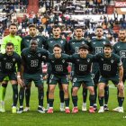 El once del Almería en el Carlos Belmonte ante el Albacete.