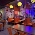 Interior de Shogun Ramen, en la calle García Alix.