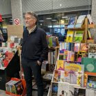 Rodolfo Criado, fundador y gerente de Librería Nobel, en Vera.
