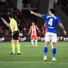 Quintanilla salió por Robertone en el minuto 82 en el partido ante el Oviedo. 
