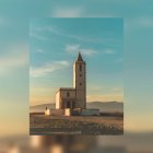 La icónica Iglesia de las Salinas. Foto: @adriansaanchezr