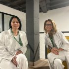 Las doctoras Marta Casado y Anny Camelo, del Hospital Torrecárdenas.