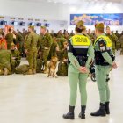 La Legión, en el aeropuerto de Almería, rumbo a Rumanía.
