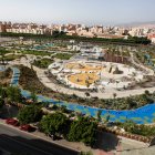 Vista panorámica del espectacular Parque de las Familias de Almería, uno de los mejores de España.