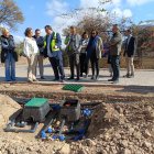 La consejera conoce de primera mano el mecanismo de riego