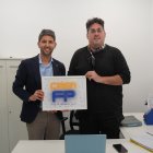 El edil de Educación de El Ejido, Javier Rodríguez, y el profesor de FP, Alberto Romero.