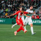 Luis Suárez en el Elche-Almería.