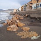 Estado del litoral balermero tras los temporales de este comienzo de año.