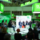 El ministro Óscar Puente habla del AVE en el Congreso del PSOE andaluz.