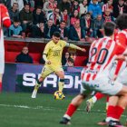 El argentino en el encuentro de El Molinón.