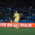 Chumi en el partido en Riazor ante el Deportivo.