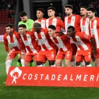 Este fue el último Almería sin Luis Suárez y empataba sin goles con el Huesca.
