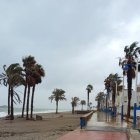 Lluvia en Carboneras.