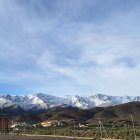 La parte almeriense de Sierra Nevada con parte de Abrucena en primer término.